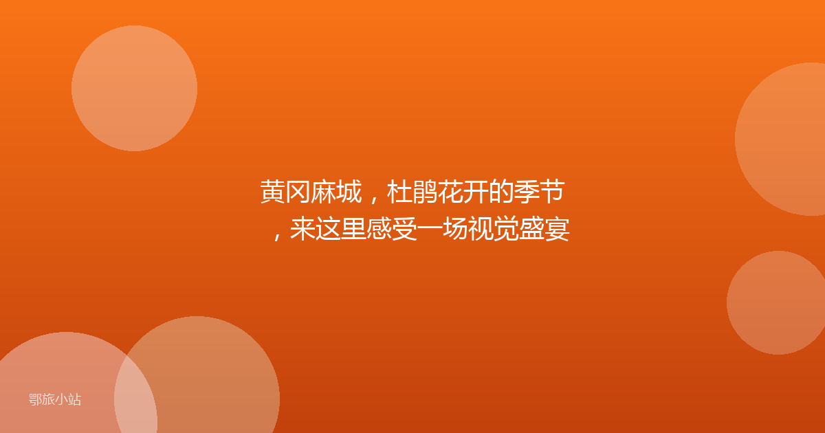 黄冈麻城,杜鹃花开的季节,来这里感受一场视觉盛宴